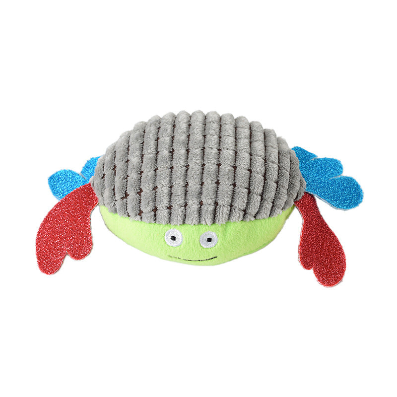 Jouet Molaire Peluche Couineur pour Chien - Anti-Morsure
