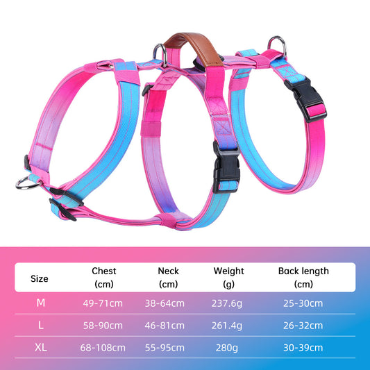 Harnais Tactique Anti-Traction pour Grand Chien — Confort et Sécurité"