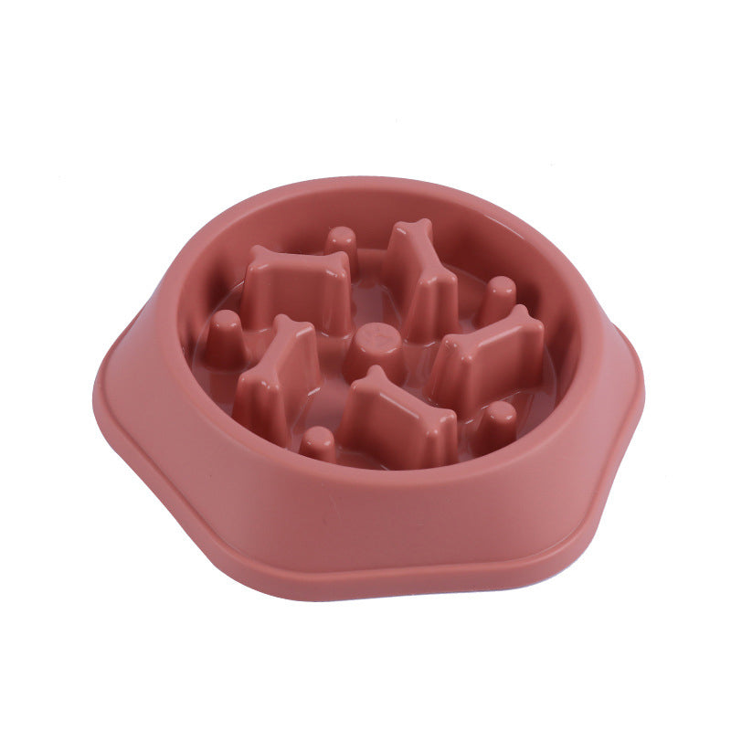 Gamelle Anti-Glouton pour Chien - Forme Os